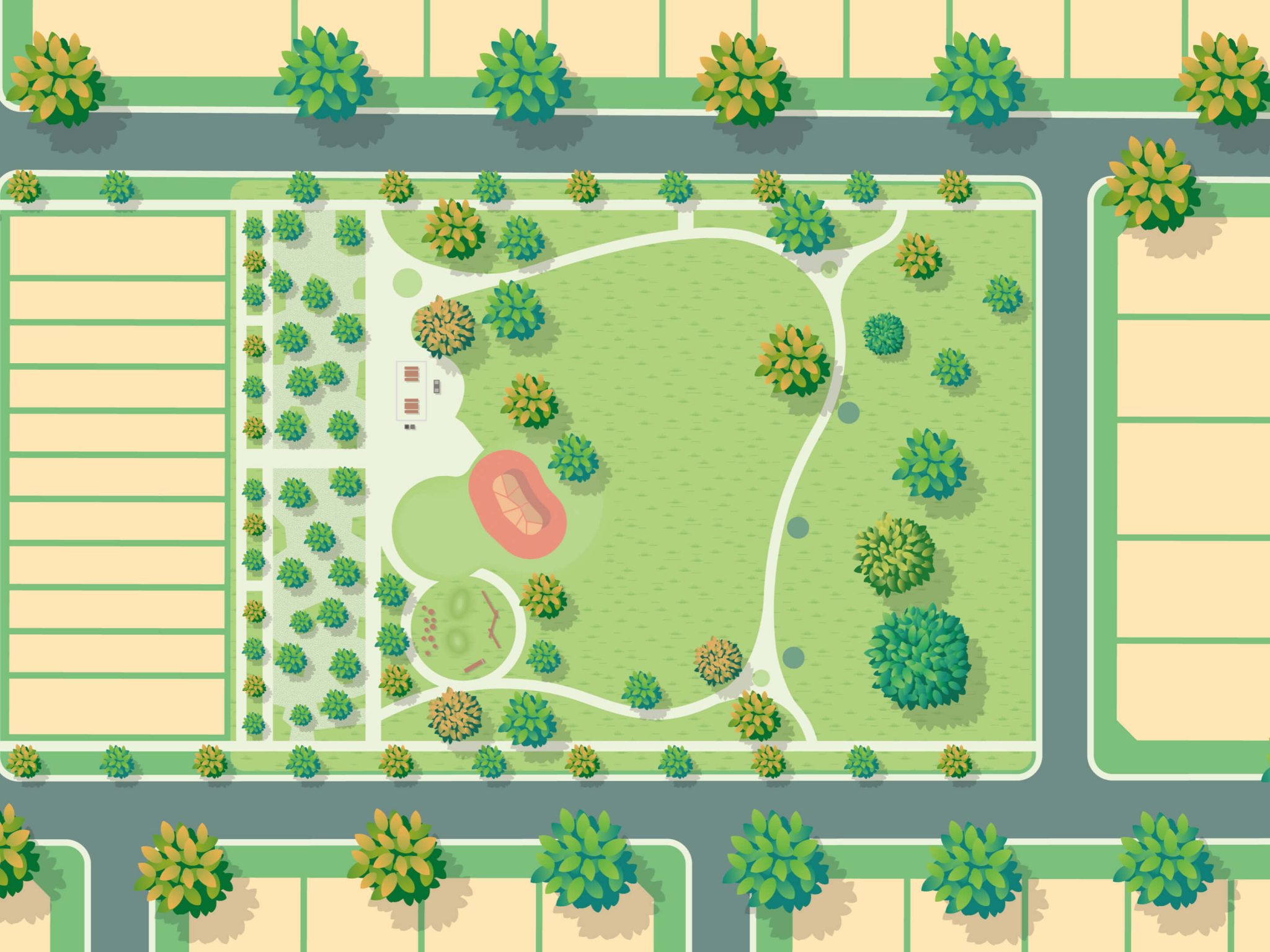 Natural park design